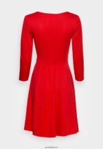 femmes robe en jersey rouge 006BT146 Anna Field - Image 2