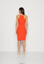 femmes robe en jersey rouge 006BT152 Anna Field - Image 3