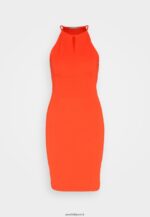 femmes robe en jersey rouge 006BT152 Anna Field - Image 5