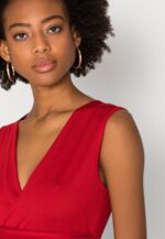 femmes robe en jersey rouge 006BT172 Anna Field - Image 5