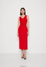 femmes robe en jersey rouge 006BT46 Anna Field