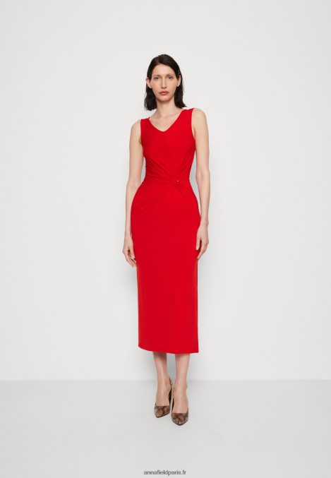 femmes_robe_en_jersey_rouge_006bt46_anna_field.jpg femmes robe en jersey rouge 006BT46 Anna Field - Image 1