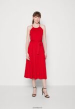 femmes robe en jersey rouge 006BT52 Anna Field
