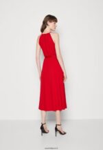 femmes robe en jersey rouge 006BT52 Anna Field - Image 3