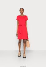 femmes robe en jersey rouge 006BT99 Anna Field - Image 2