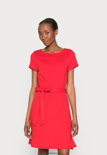 femmes robe en jersey rouge 006BT99 Anna Field
