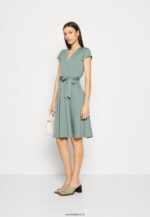 femmes robe en jersey vert 006BT112 Anna Field - Image 2