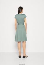 femmes robe en jersey vert 006BT112 Anna Field - Image 3