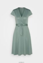 femmes robe en jersey vert 006BT112 Anna Field - Image 5