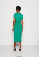 femmes robe en jersey vert 006BT119 Anna Field - Image 3