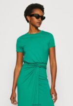 femmes robe en jersey vert 006BT119 Anna Field - Image 4