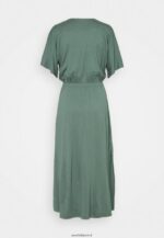 femmes robe en jersey vert 006BT121 Anna Field - Image 2