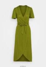 femmes robe en jersey vert 006BT138 Anna Field - Image 5