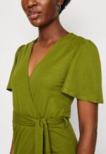 femmes robe en jersey vert 006BT138 Anna Field - Image 6
