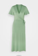femmes robe en jersey vert 006BT151 Anna Field - Image 5