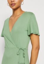 femmes robe en jersey vert 006BT151 Anna Field - Image 6