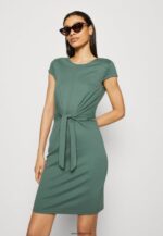 femmes robe en jersey vert 006BT175 Anna Field - Image 4