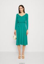 femmes robe en jersey vert 006BT180 Anna Field - Image 2