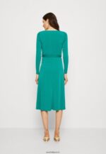 femmes robe en jersey vert 006BT180 Anna Field - Image 3