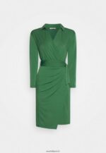 femmes robe en jersey vert 006BT191 Anna Field