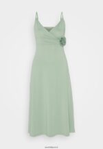 femmes robe en jersey vert 006BT42 Anna Field - Image 5
