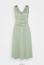 femmes robe en jersey vert clair 006BT38 Anna Field - Image 5