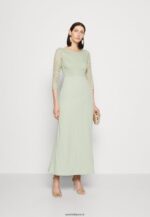 femmes robe en jersey vert clair 006BT76 Anna Field - Image 2