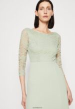 femmes robe en jersey vert clair 006BT76 Anna Field - Image 6