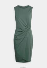 femmes robe en jersey vert clair 006BT96 Anna Field