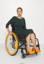 femmes robe en jersey vert foncé 006BT190 Anna Field - Image 7