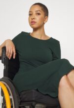 femmes robe en jersey vert foncé 006BT190 Anna Field - Image 10