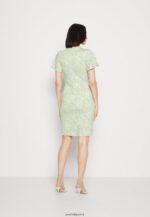 femmes robe en jersey vert/vert clair 006BT149 Anna Field - Image 3