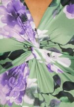 femmes robe en jersey vert/violet/blanc 006BT78 Anna Field - Image 6