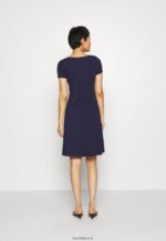 femmes robe jersey bleu marine 006BT105 Anna Field - Image 3