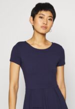 femmes robe jersey bleu marine 006BT105 Anna Field - Image 4