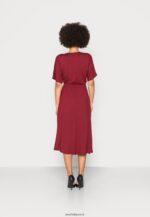 femmes robe jersey bordeaux 006BT118 Anna Field - Image 3