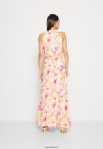 femmes robe longue blanc/rose 006BT223 Anna Field - Image 3