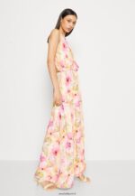 femmes robe longue blanc/rose 006BT223 Anna Field - Image 4