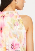 femmes robe longue blanc/rose 006BT223 Anna Field - Image 6