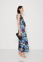 femmes robe longue noir/bleu/multicolore 006BT135 Anna Field - Image 2