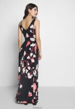 femmes robe longue noir/rose 006BT143 Anna Field - Image 3