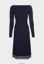 femmes robe pull bleu foncé 006BT225 Anna Field - Image 2