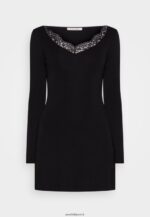 femmes robe pull noire 006BT236 Anna Field - Image 5