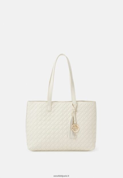 femmes sac à main blanc cassé 006BT2383 Anna Field