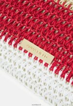 femmes sac à main blanc cassé/rouge 006BT2357 Anna Field - Image 4