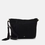 femmes sac à main en cuir noir 006BT2335 Anna Field