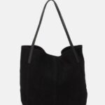 femmes sac à main en cuir noir 006BT2349 Anna Field