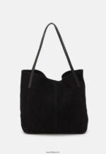 femmes sac à main en cuir noir 006BT2349 Anna Field