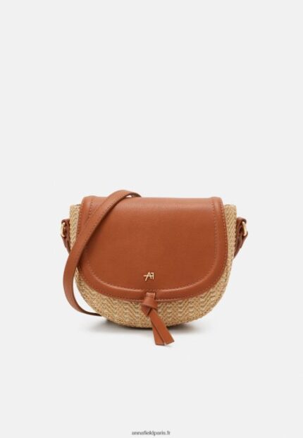 femmes sac bandoulière beige/cognac 006BT2517 Anna Field