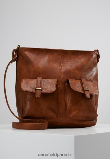 femmes sac bandoulière cognac 006BT2502 Anna Field